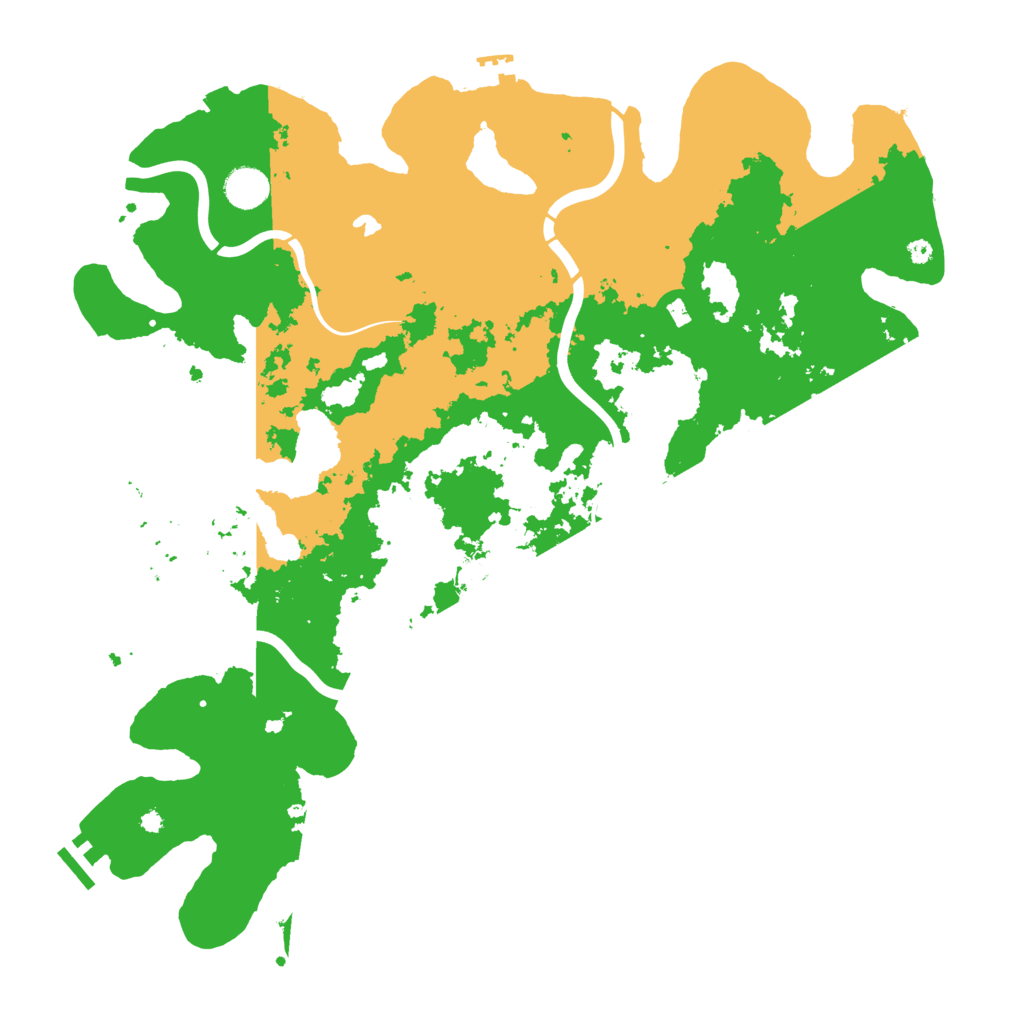 Biome Rust Map: Procedural Map, Size: 4250, Seed: 1560458555