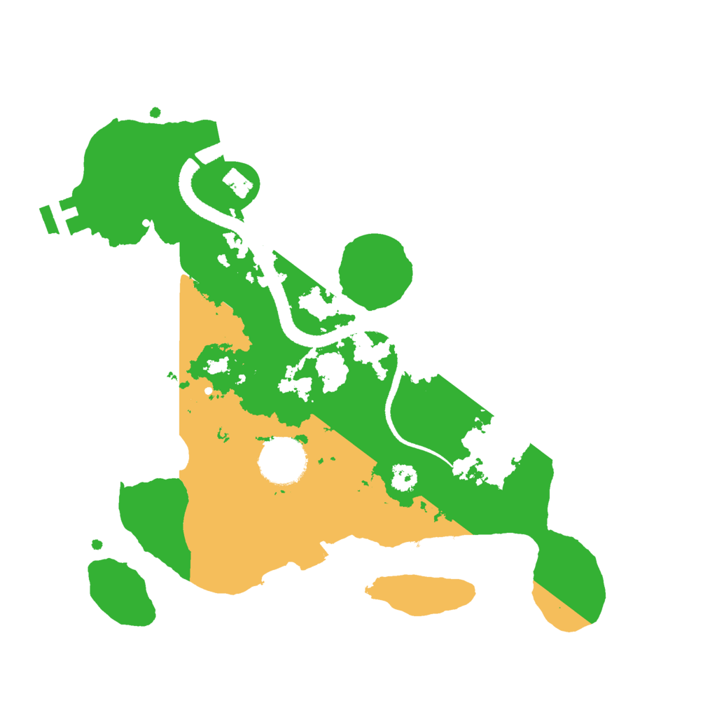 Biome Rust Map: Procedural Map, Size: 2700, Seed: 260430215