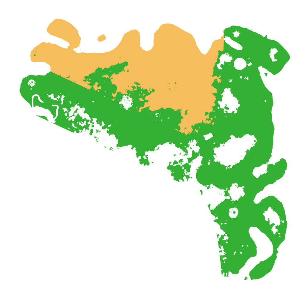 Biome Rust Map: Procedural Map, Size: 4500, Seed: 406626964