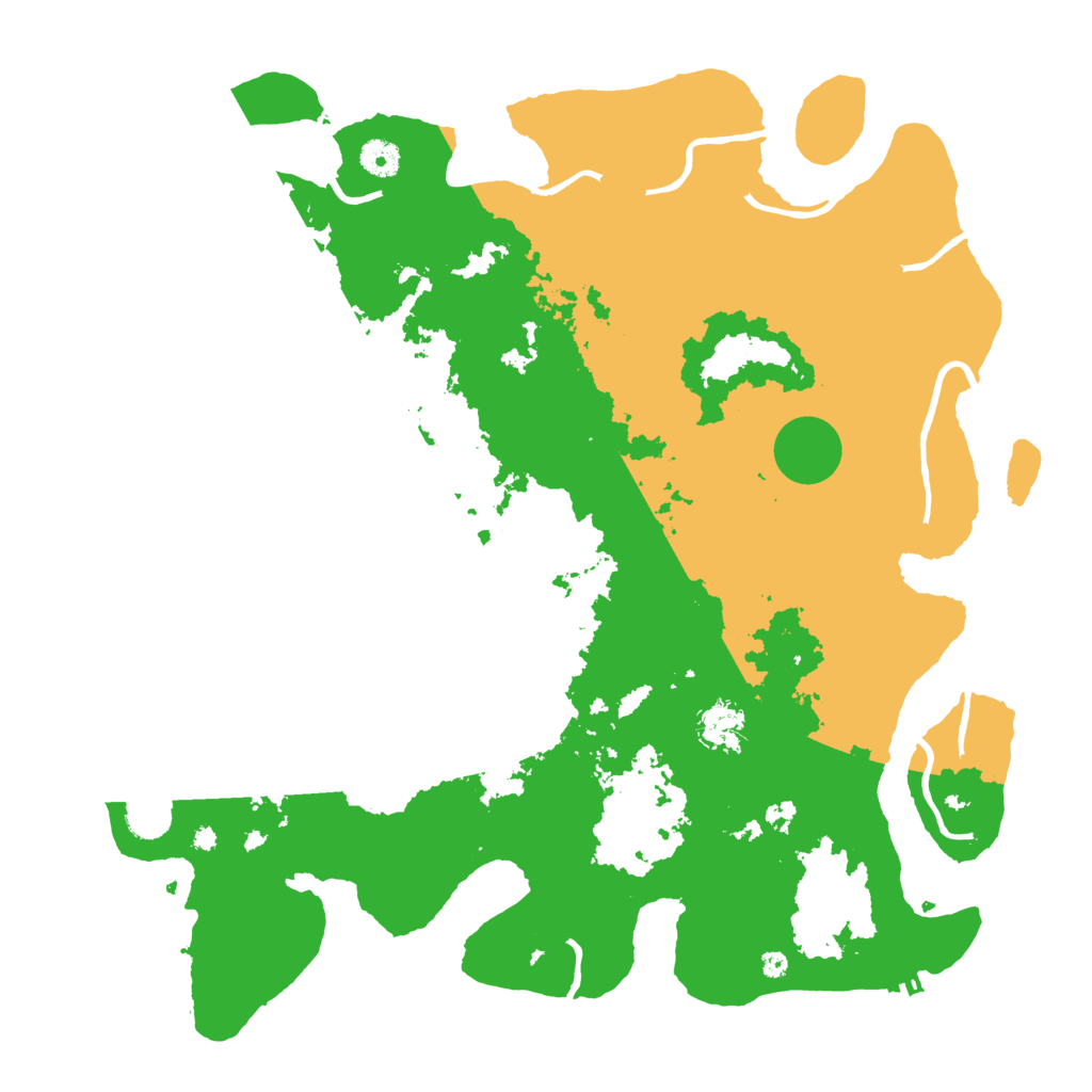 Biome Rust Map: Procedural Map, Size: 4250, Seed: 140319554