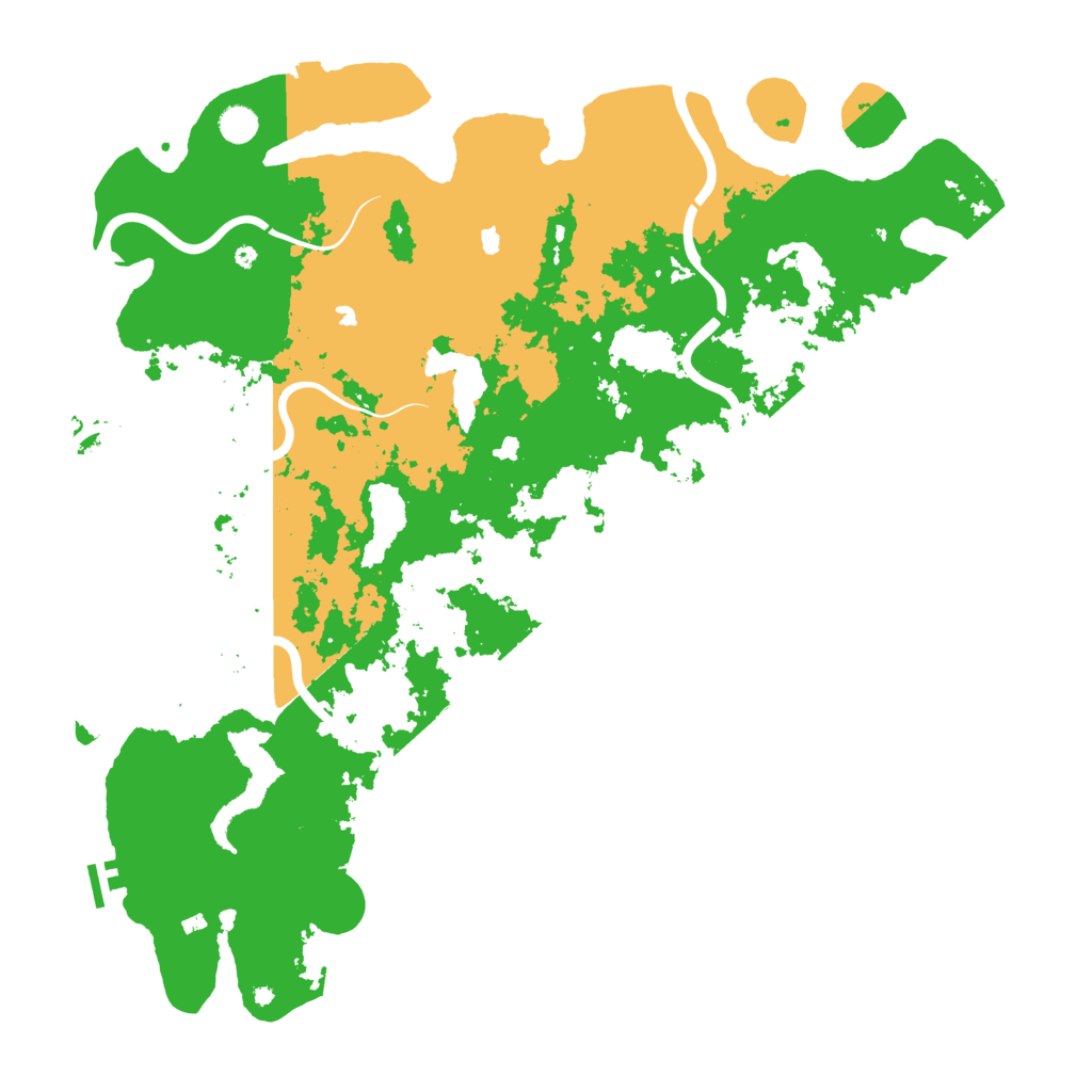 Biome Rust Map: Procedural Map, Size: 5000, Seed: 802813528
