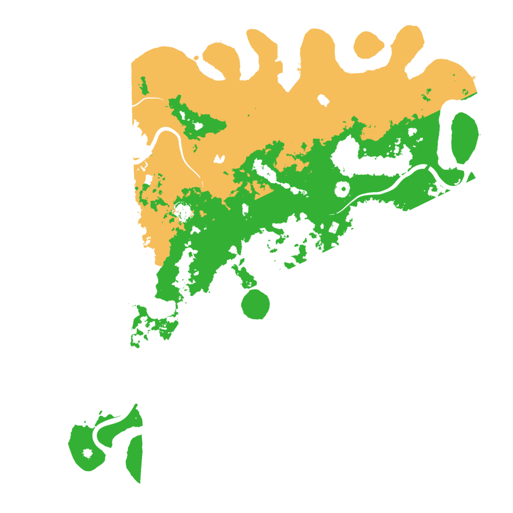 Biome Rust Map: Procedural Map, Size: 4850, Seed: 2032023