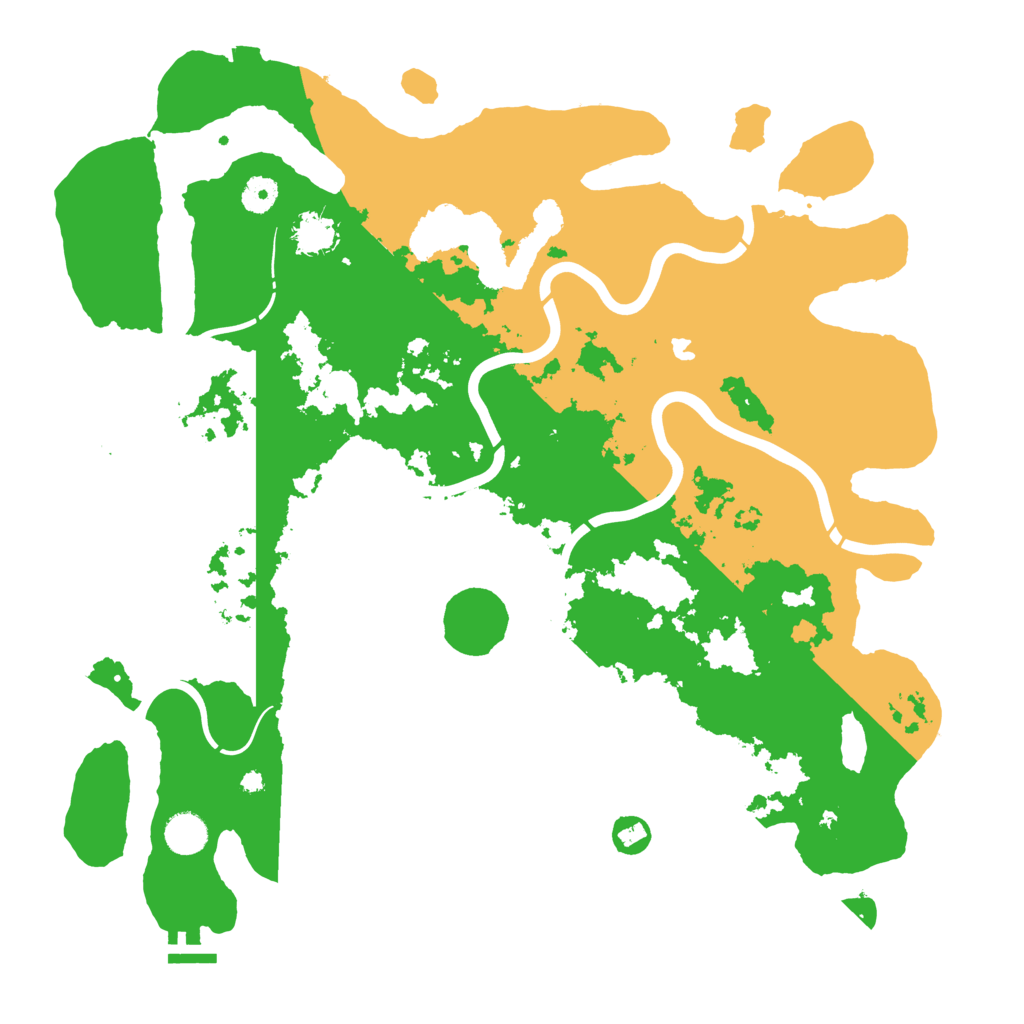 Biome Rust Map: Procedural Map, Size: 4250, Seed: 94366615