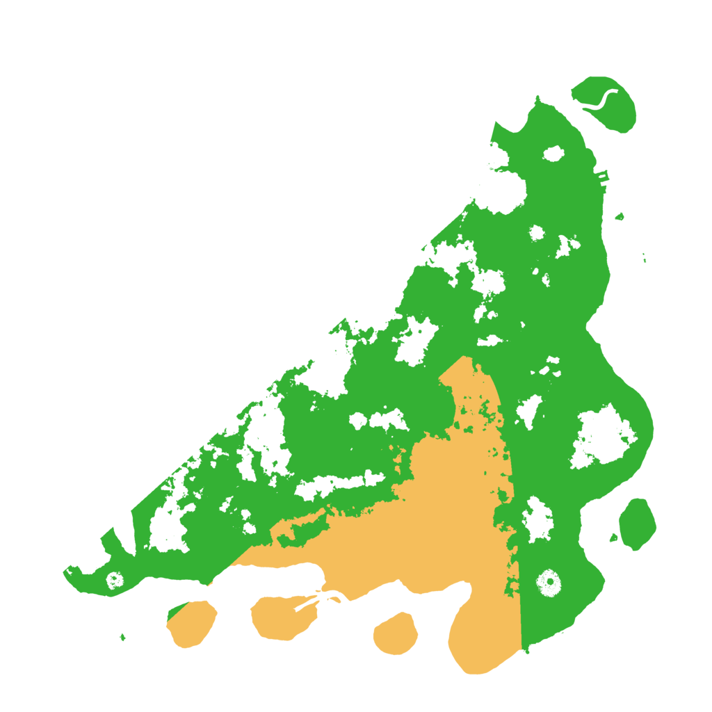 Biome Rust Map: Procedural Map, Size: 4250, Seed: 539050341