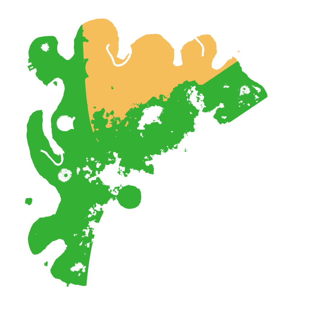 Biome Rust Map: Procedural Map, Size: 3500, Seed: 4421081