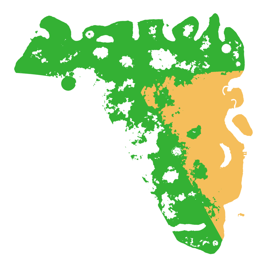 Biome Rust Map: Procedural Map, Size: 5000, Seed: 694328