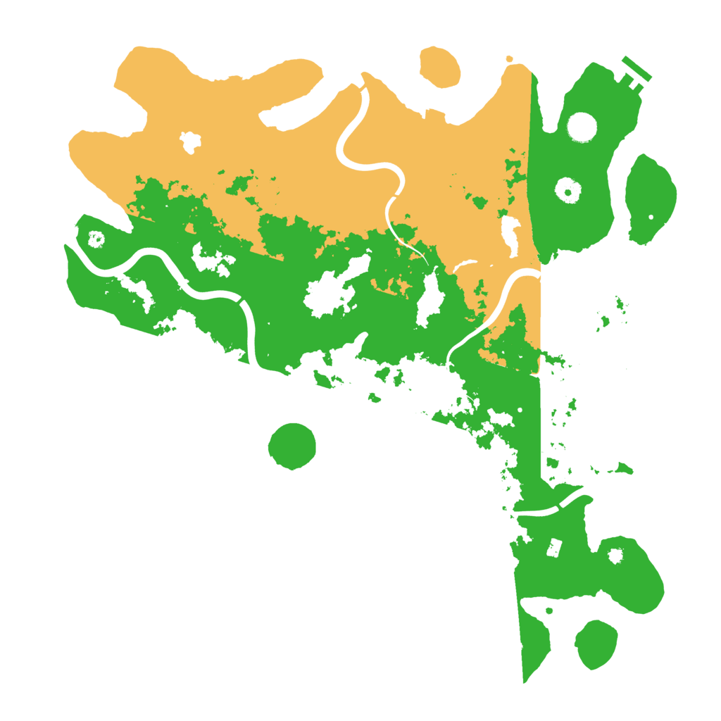 Biome Rust Map: Procedural Map, Size: 4250, Seed: 106172