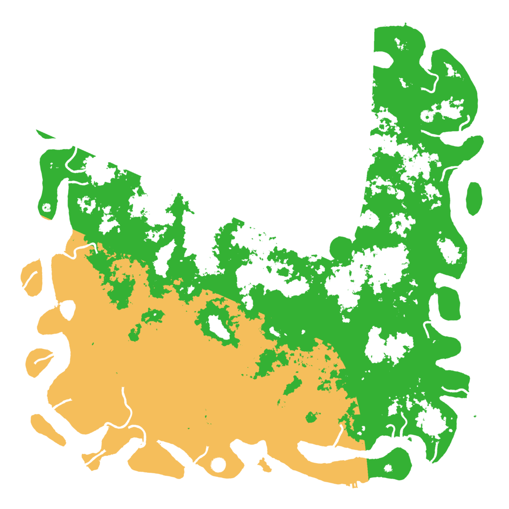 Biome Rust Map: Procedural Map, Size: 6000, Seed: 648887990
