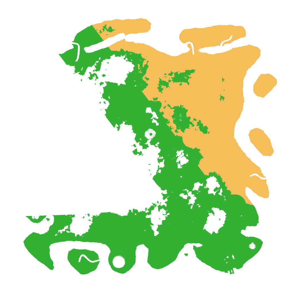 Biome Rust Map: Procedural Map, Size: 4250, Seed: 23408488