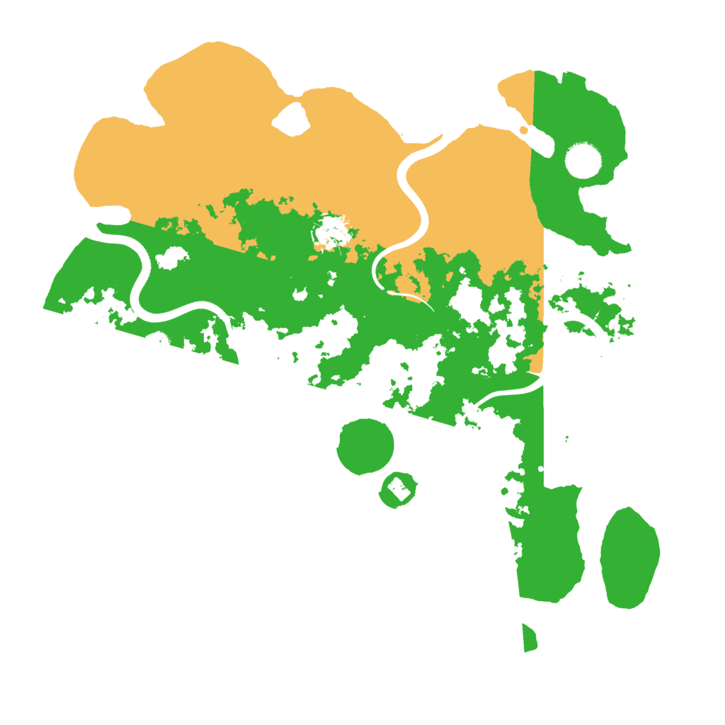 Biome Rust Map: Procedural Map, Size: 3550, Seed: 80367946