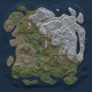 Thumbnail Rust Map: Procedural Map, Size: 4250, Seed: 1167814857, 18 Monuments