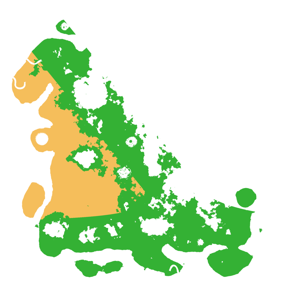 Biome Rust Map: Procedural Map, Size: 4250, Seed: 1167814857