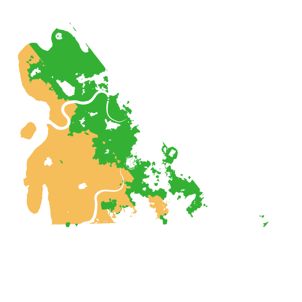 Biome Rust Map: Procedural Map, Size: 4500, Seed: 949756908