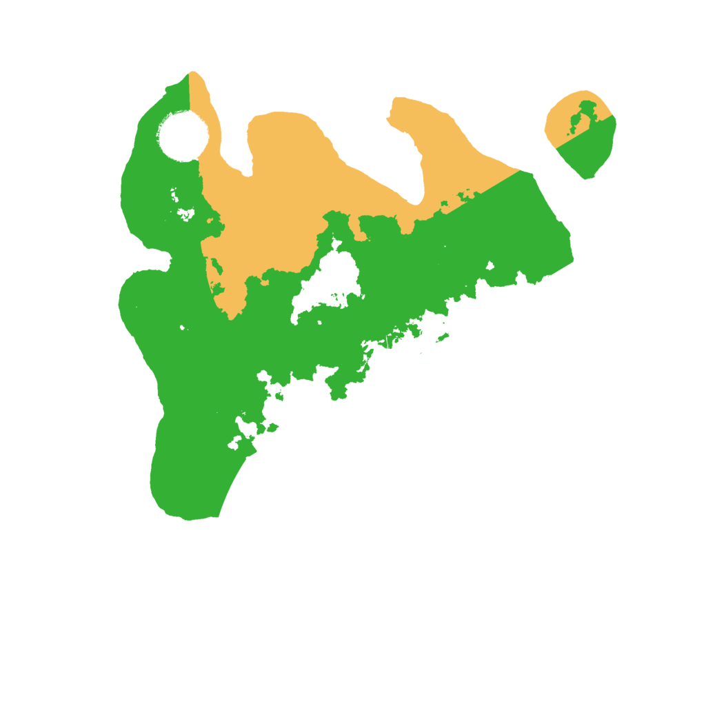 Biome Rust Map: Barren, Size: 2500, Seed: 1955210342