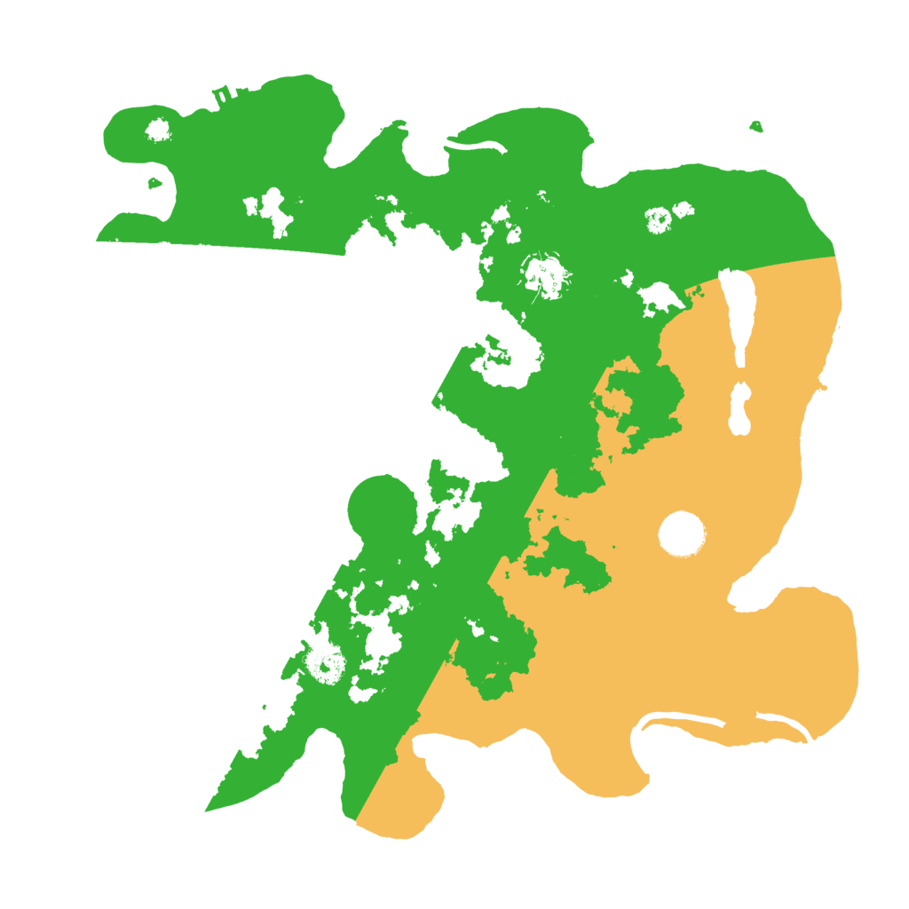 Biome Rust Map: Procedural Map, Size: 3501, Seed: 851489183