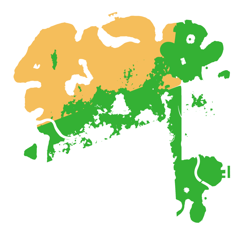 Biome Rust Map: Procedural Map, Size: 4000, Seed: 654654654
