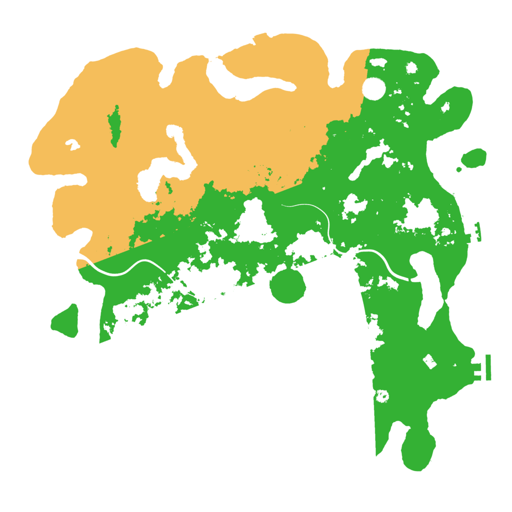 Biome Rust Map: Procedural Map, Size: 4000, Seed: 654654654