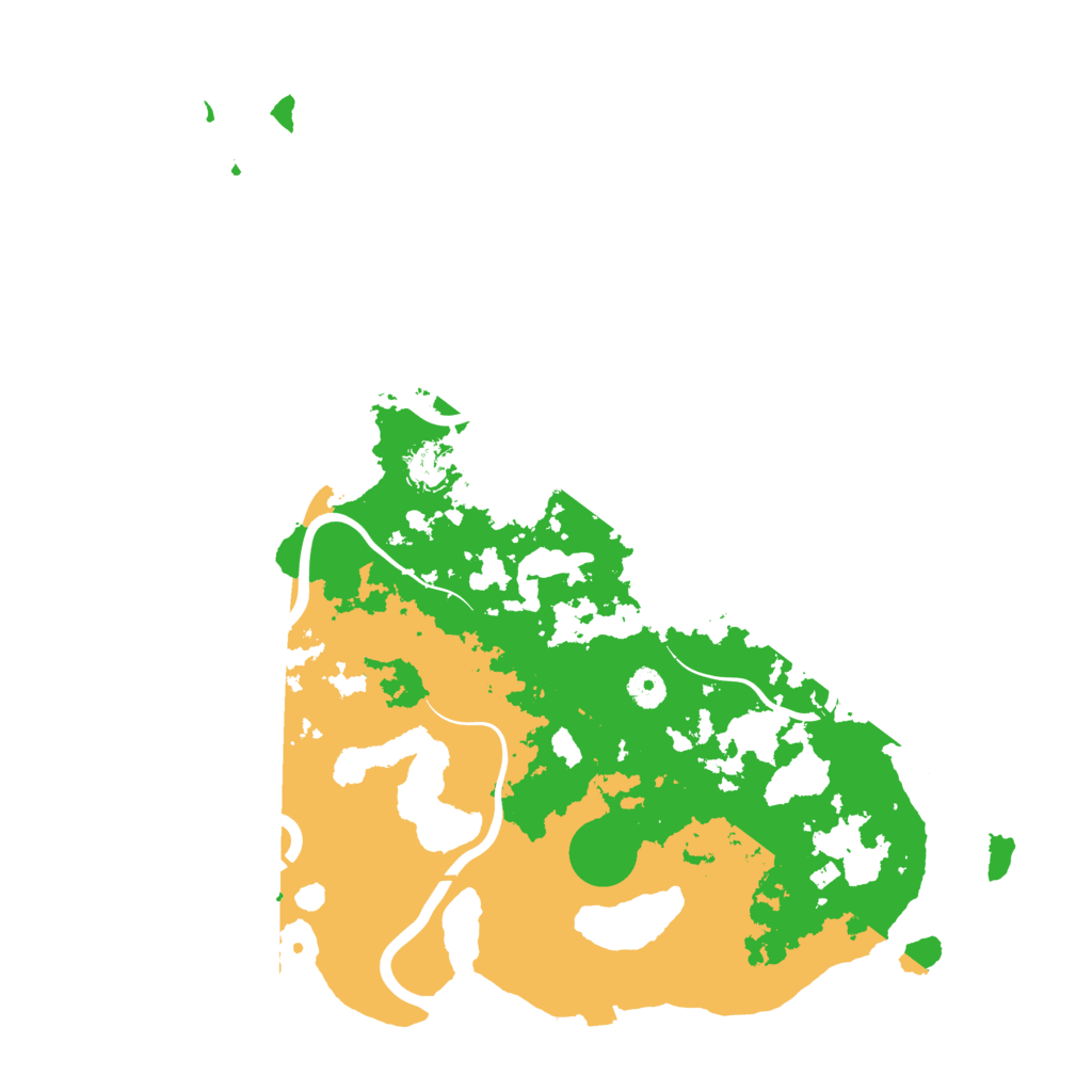 Biome Rust Map: Procedural Map, Size: 4250, Seed: 51180811
