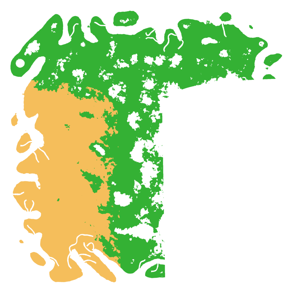 Biome Rust Map: Procedural Map, Size: 6000, Seed: 1329637919