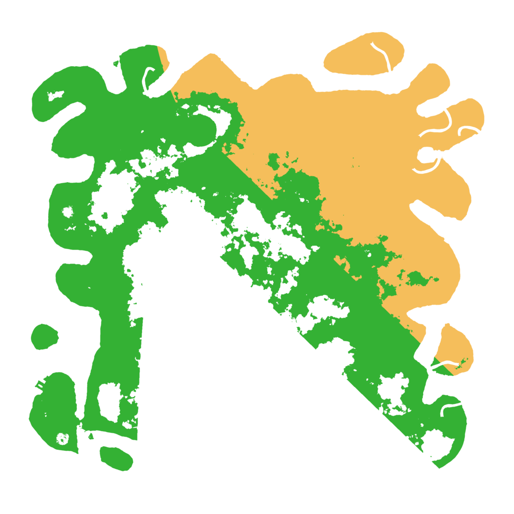 Biome Rust Map: Procedural Map, Size: 4300, Seed: 843484511