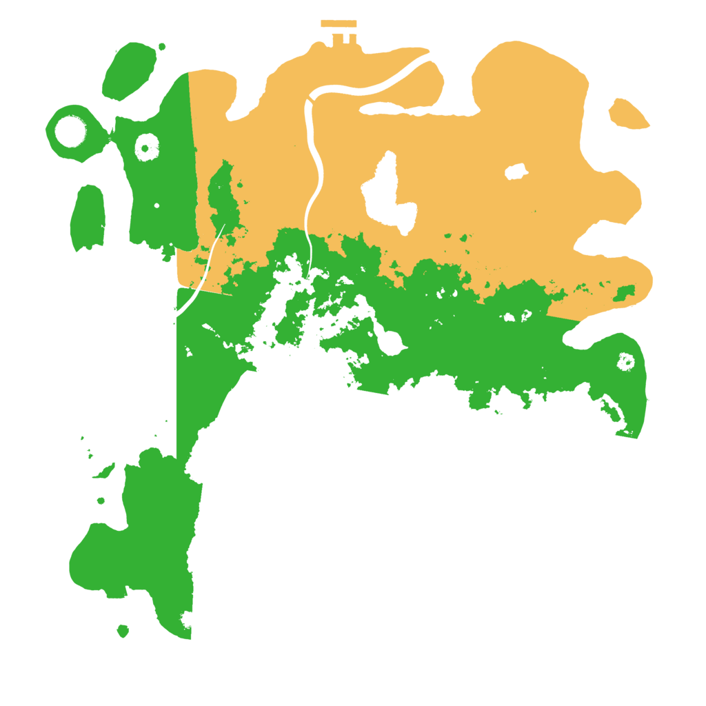 Biome Rust Map: Procedural Map, Size: 4000, Seed: 4257835