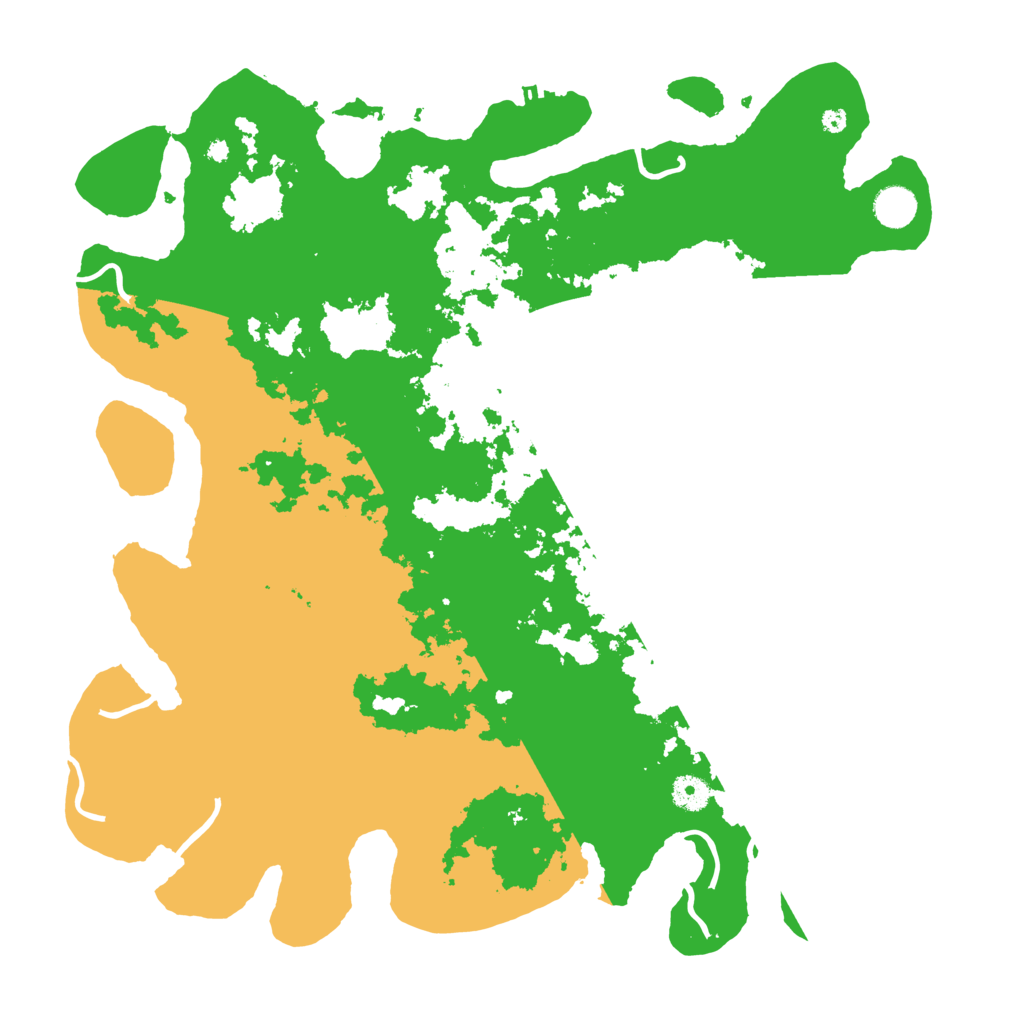 Biome Rust Map: Procedural Map, Size: 4250, Seed: 1357911007