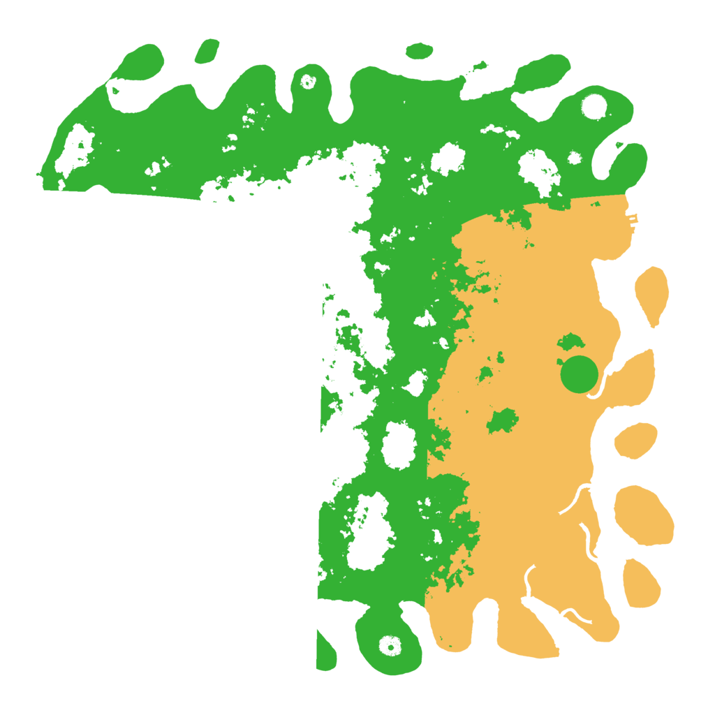 Biome Rust Map: Procedural Map, Size: 5000, Seed: 480960948