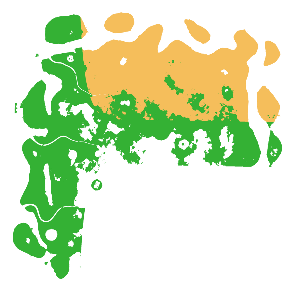 Biome Rust Map: Procedural Map, Size: 4500, Seed: 573883282