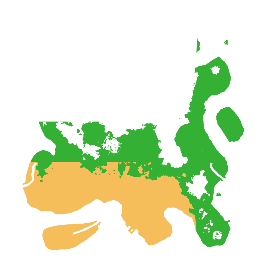 Biome Rust Map: Procedural Map, Size: 3000, Seed: 53927112