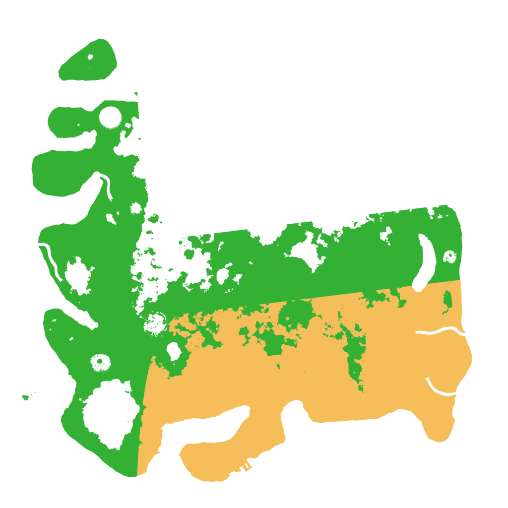 Biome Rust Map: Procedural Map, Size: 4050, Seed: 645659498