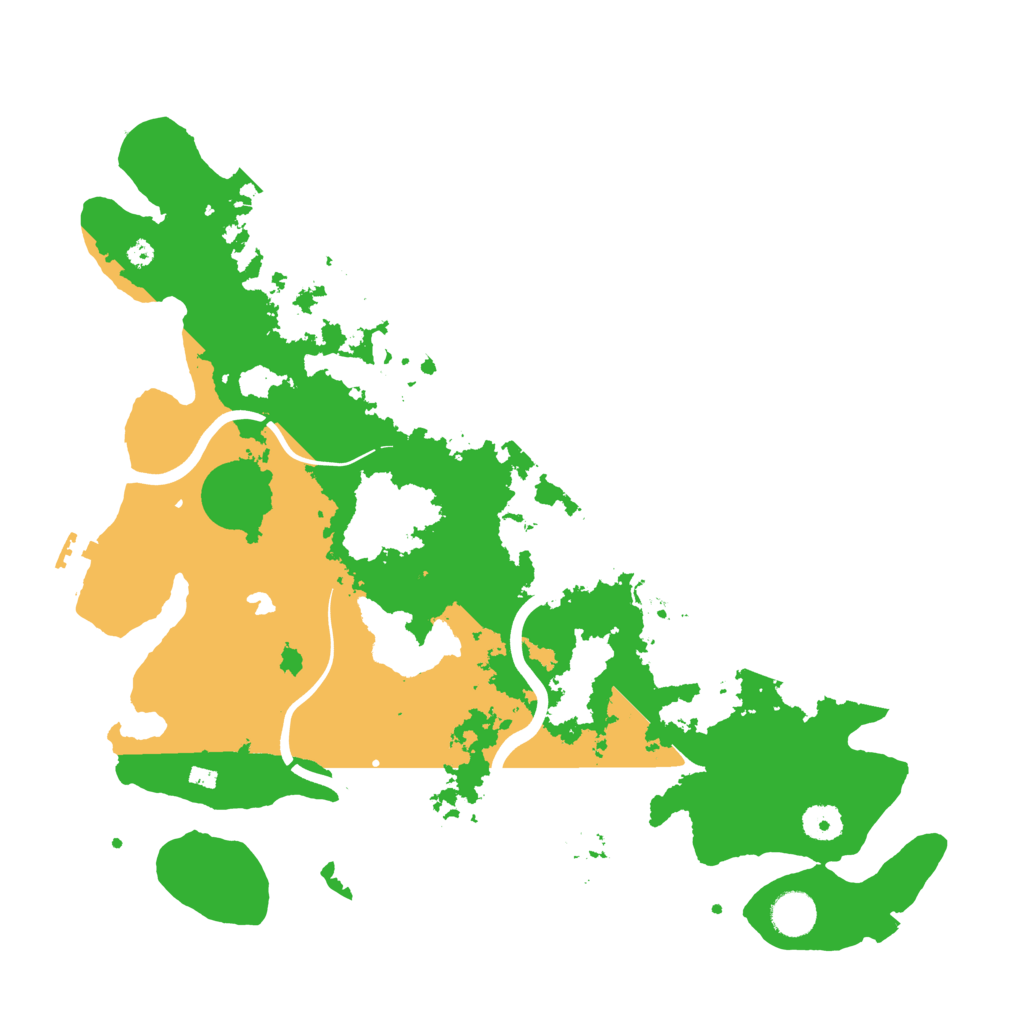 Biome Rust Map: Procedural Map, Size: 4000, Seed: 2010386412