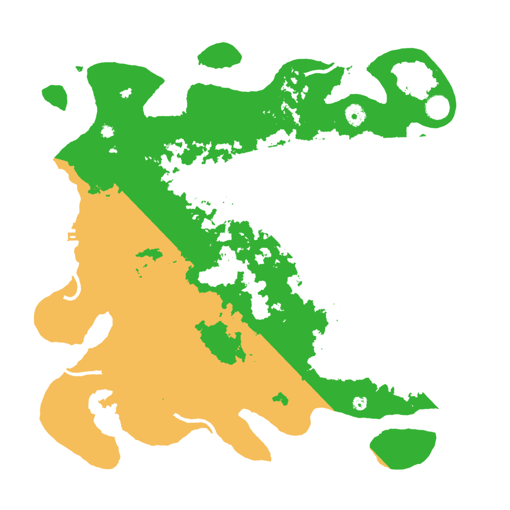 Biome Rust Map: Procedural Map, Size: 3700, Seed: 1335782044