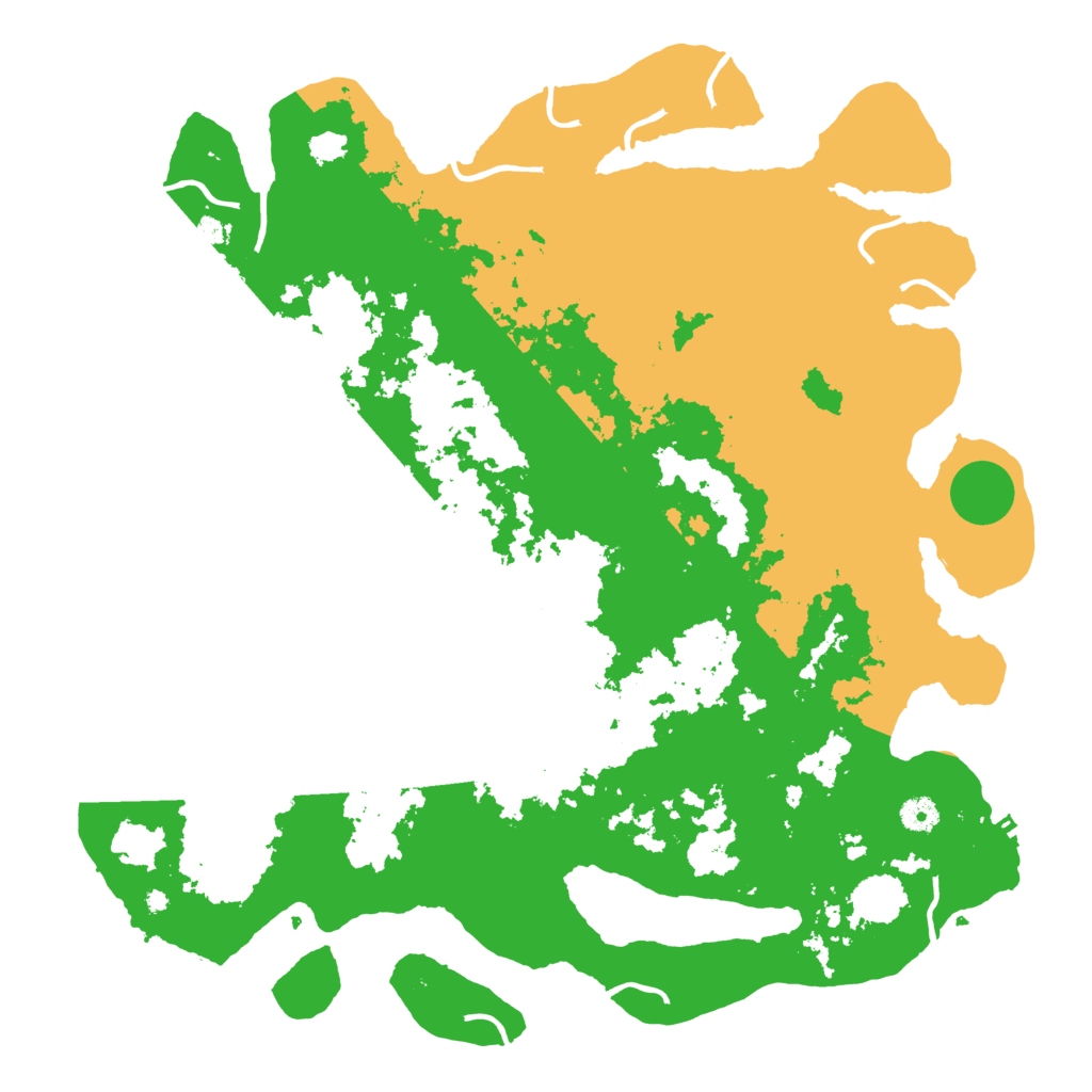 Biome Rust Map: Procedural Map, Size: 4500, Seed: 962751256