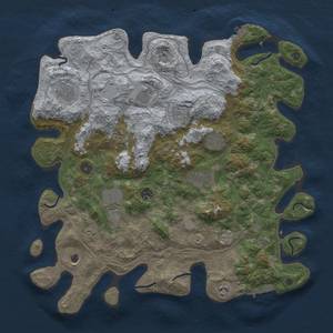 Thumbnail Rust Map: Procedural Map, Size: 4250, Seed: 72807296, 18 Monuments