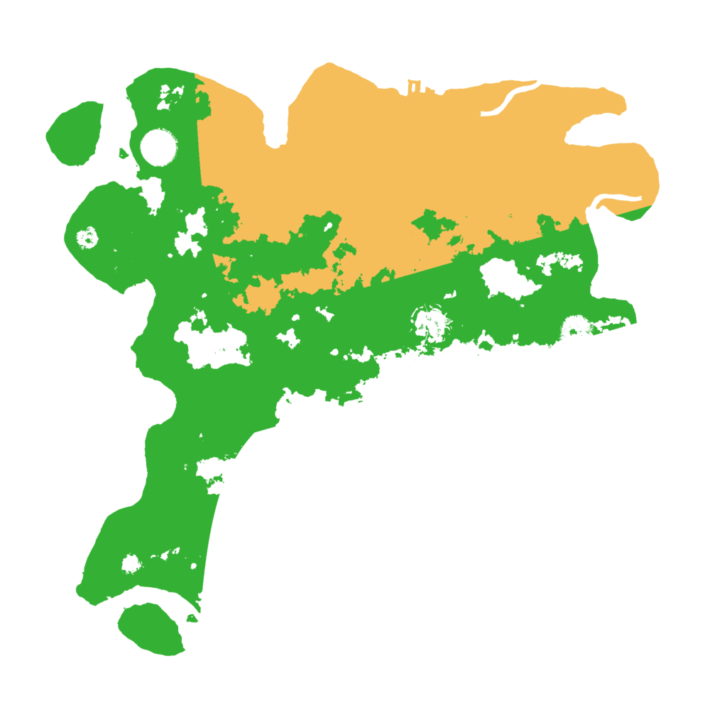 Biome Rust Map: Procedural Map, Size: 3499, Seed: 3251988