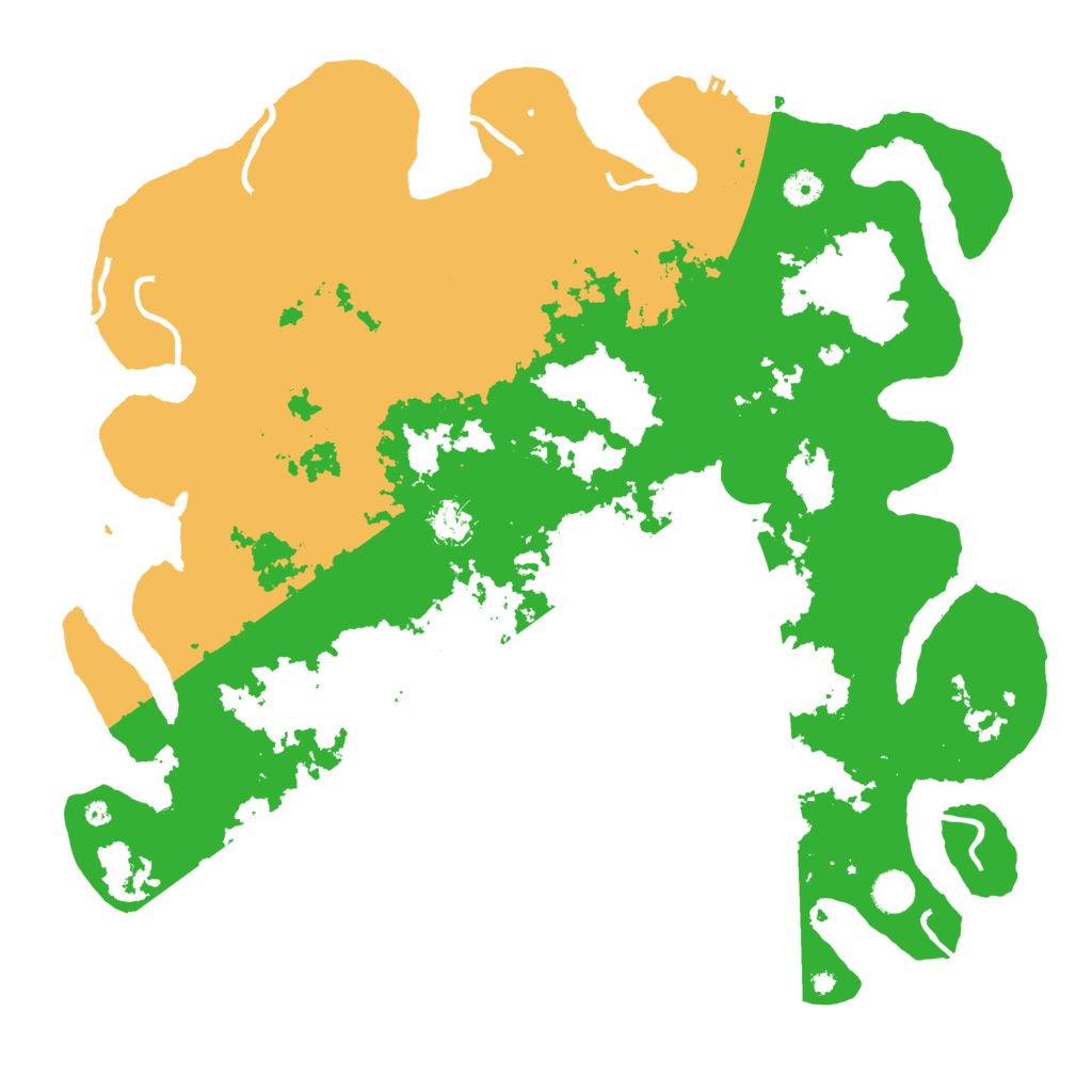 Biome Rust Map: Procedural Map, Size: 4500, Seed: 638841337