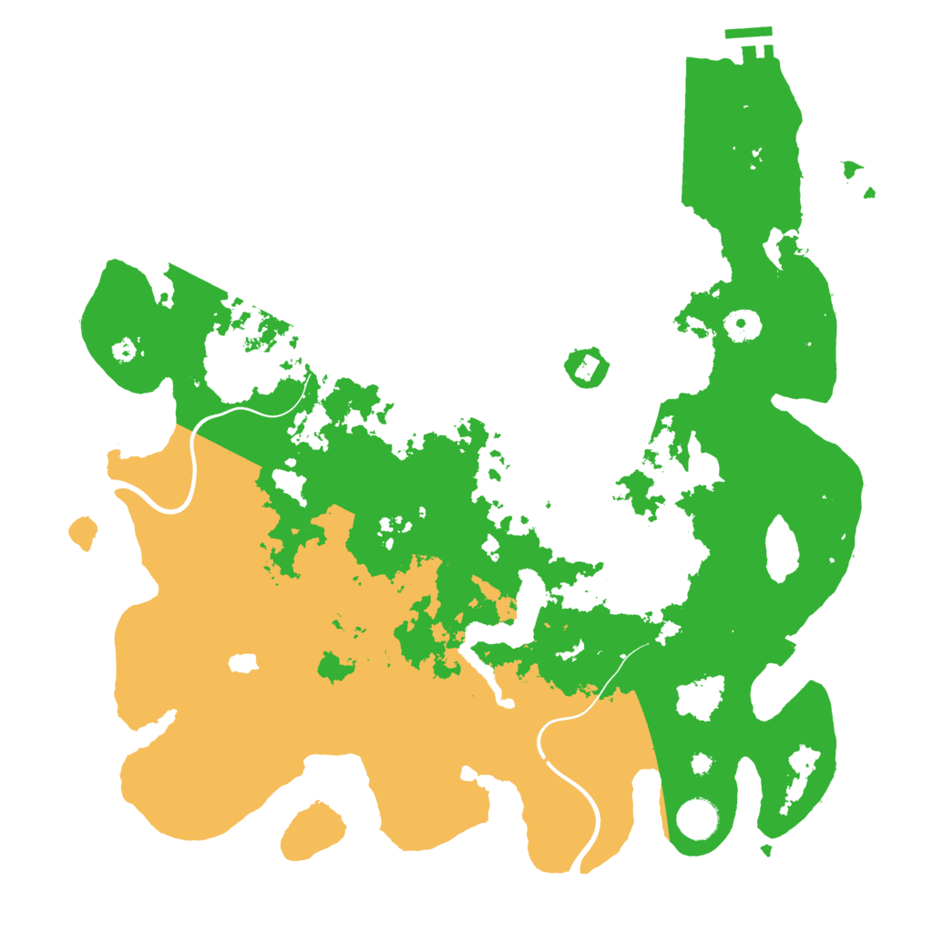 Biome Rust Map: Procedural Map, Size: 4000, Seed: 1023154878