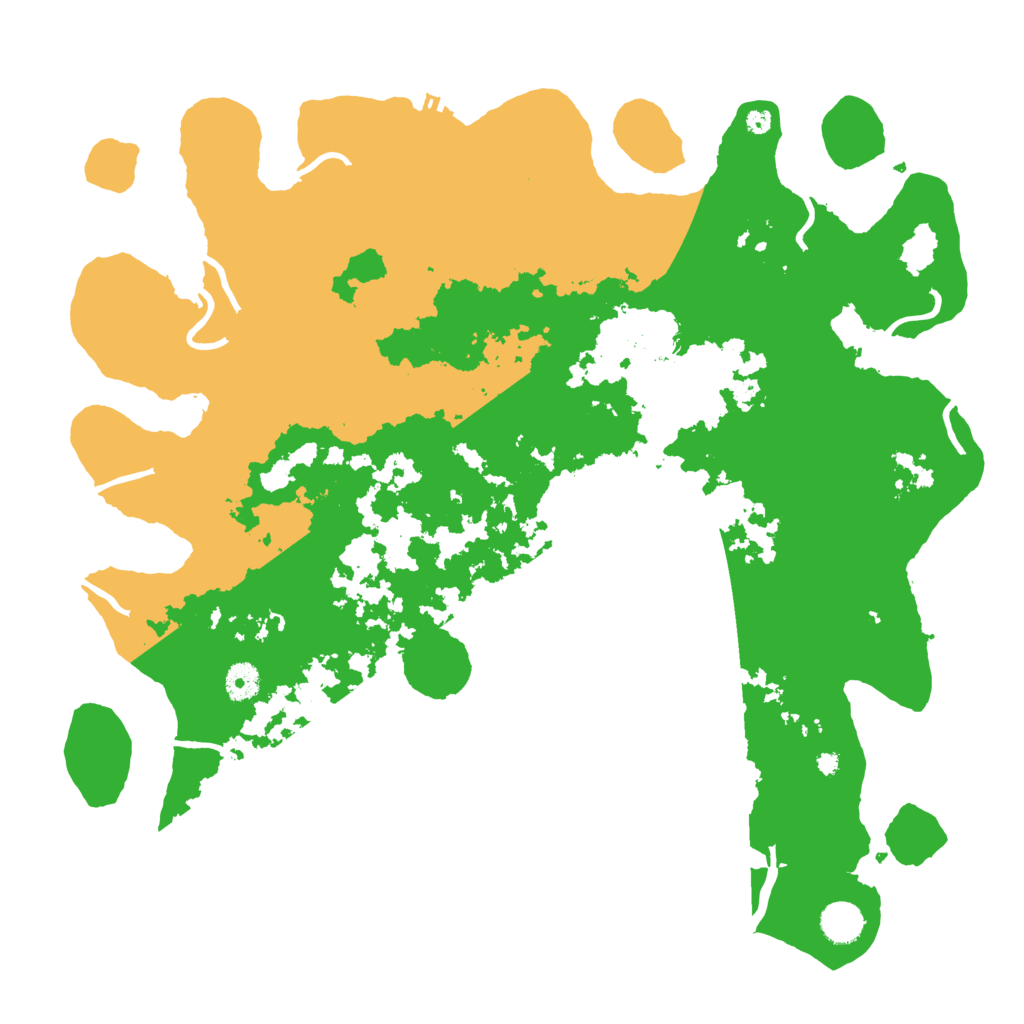 Biome Rust Map: Procedural Map, Size: 4250, Seed: 12126