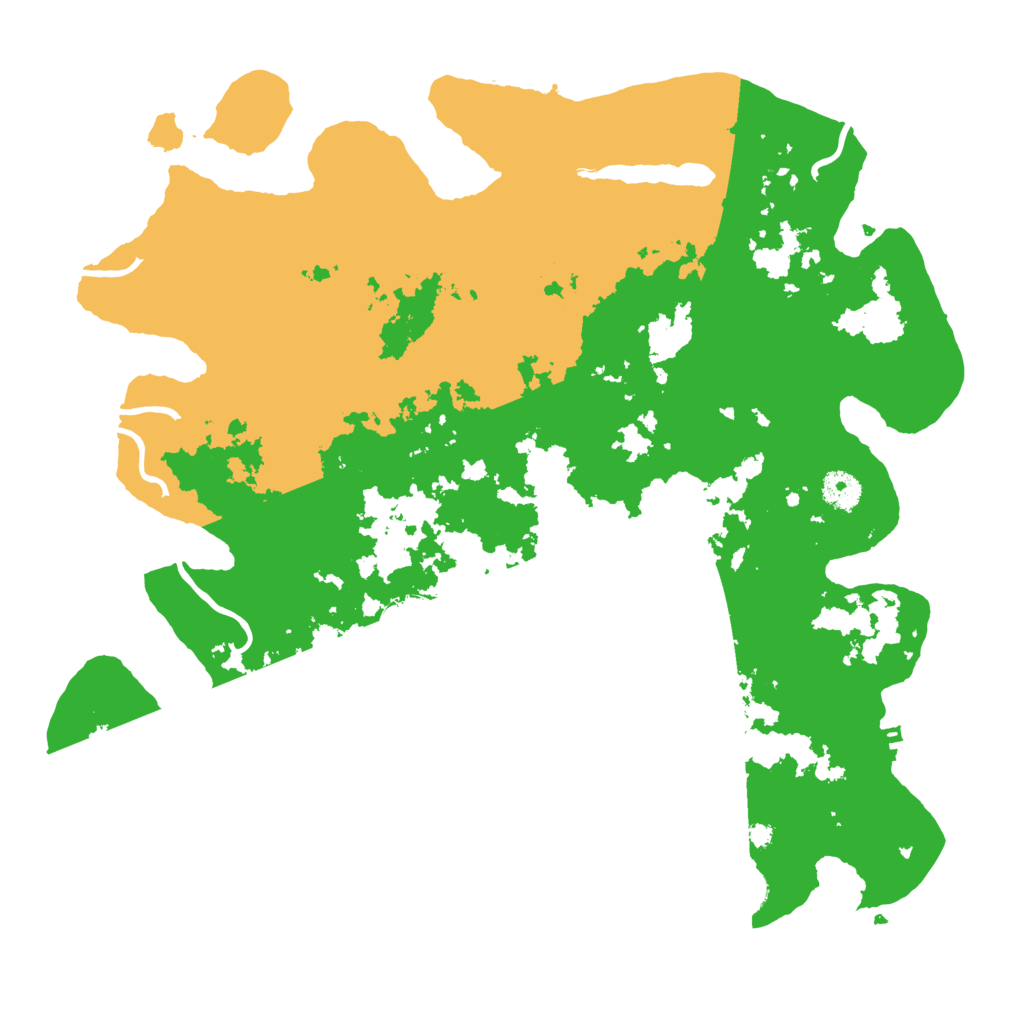 Biome Rust Map: Procedural Map, Size: 4000, Seed: 22640