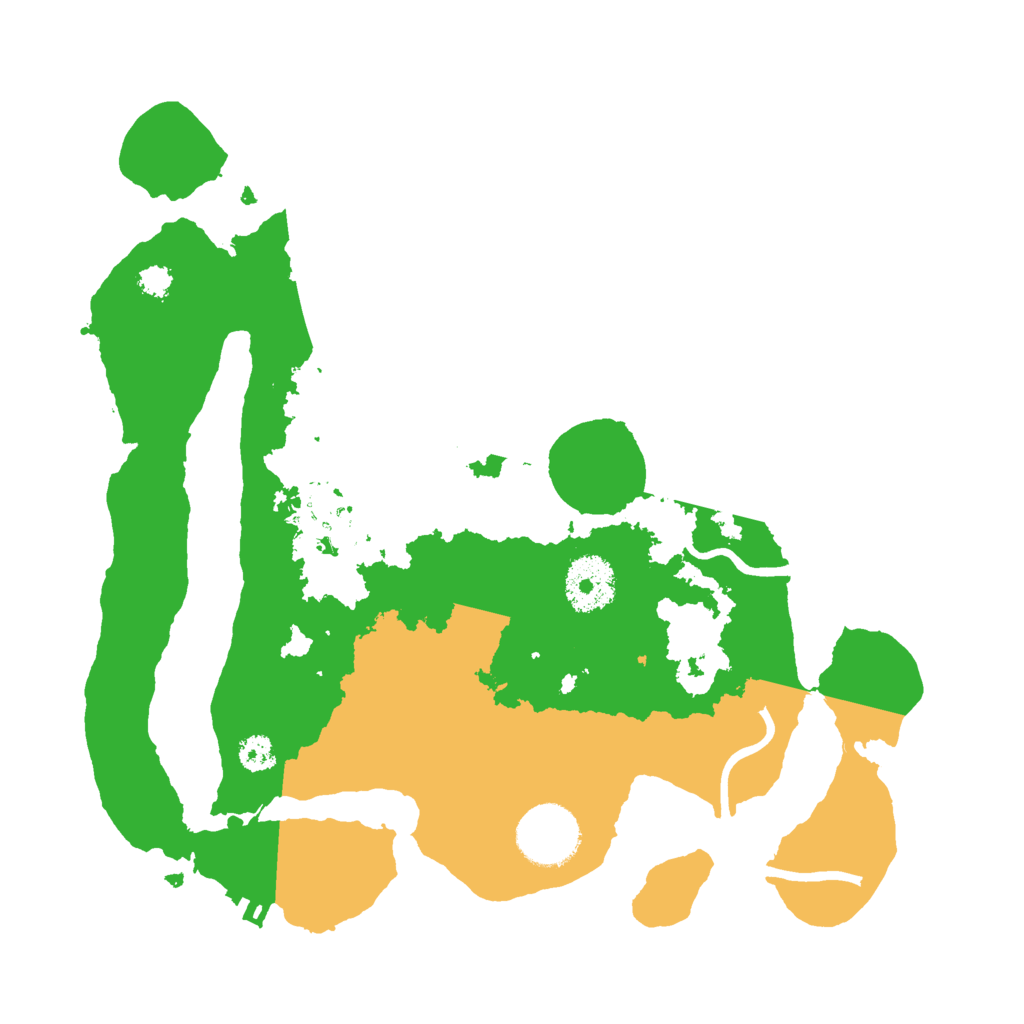 Biome Rust Map: Procedural Map, Size: 2900, Seed: 604