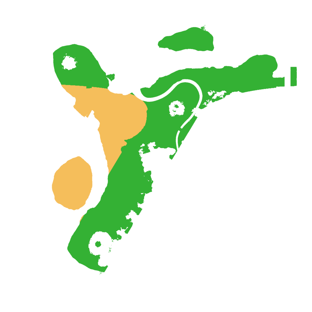 Biome Rust Map: Procedural Map, Size: 2000, Seed: 90391280