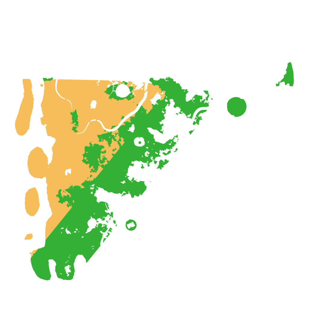 Biome Rust Map: Procedural Map, Size: 4500, Seed: 805022588