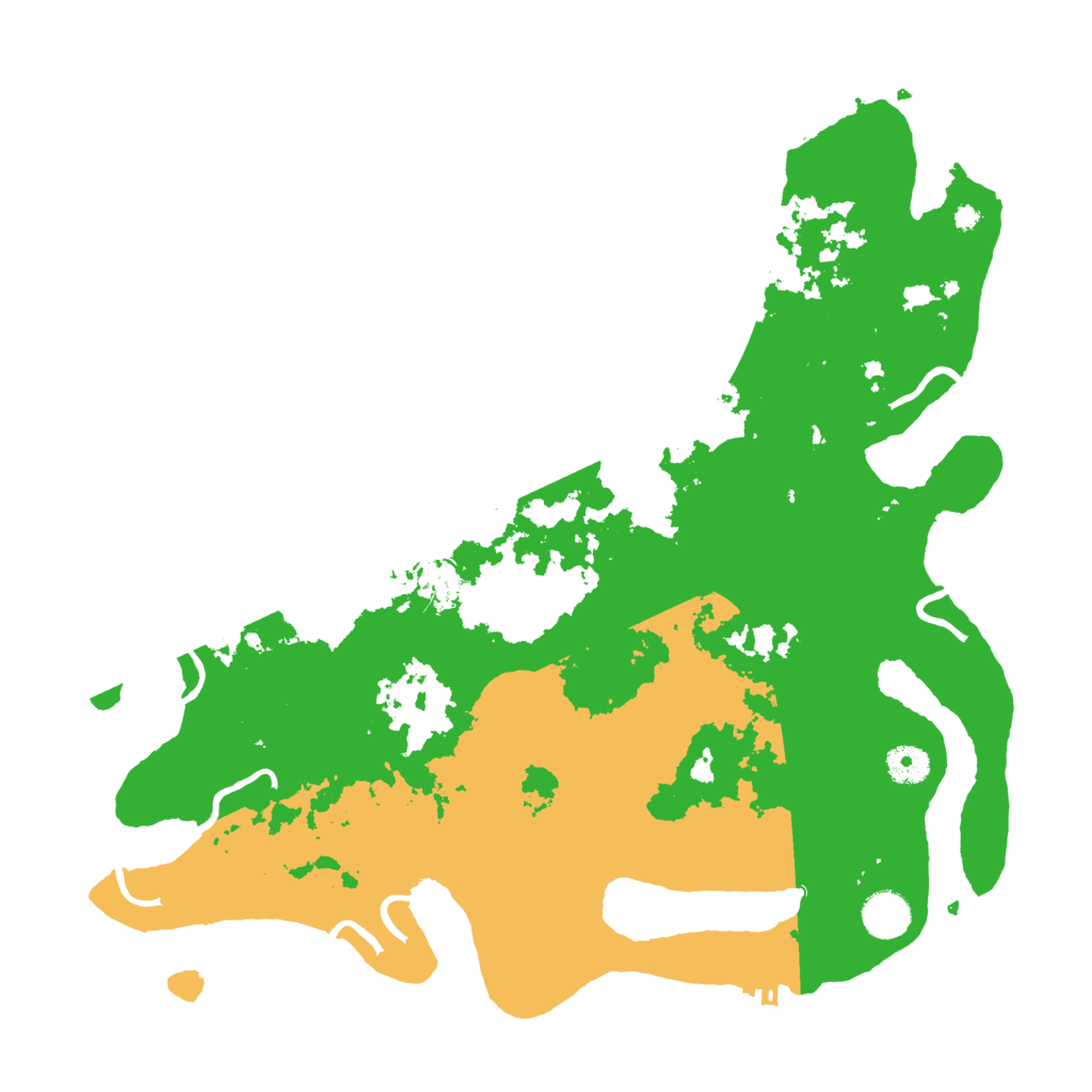 Biome Rust Map: Procedural Map, Size: 4000, Seed: 2391294