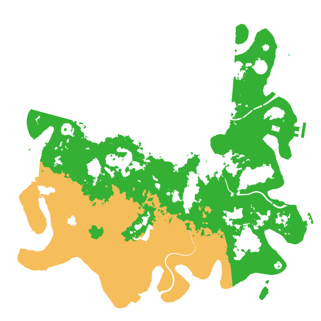 Biome Rust Map: Procedural Map, Size: 4250, Seed: 960512395