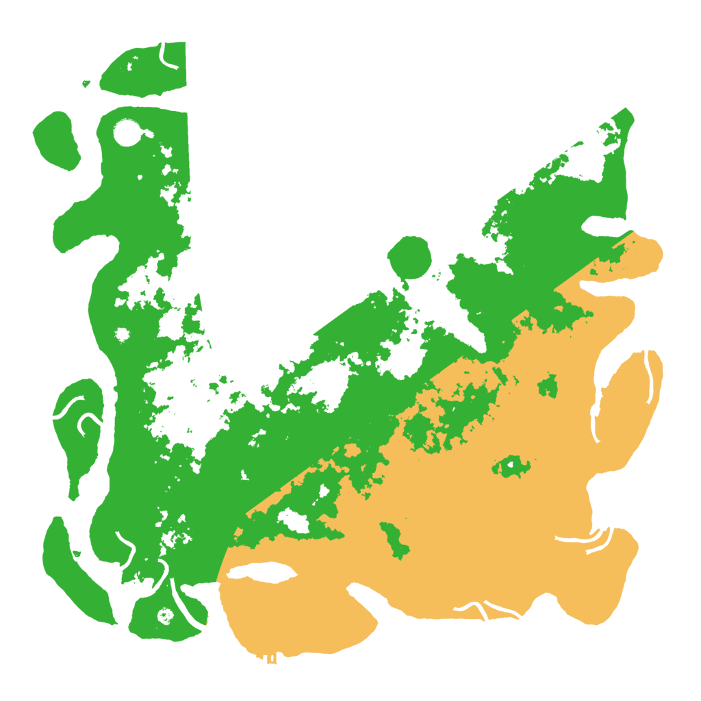 Biome Rust Map: Procedural Map, Size: 4500, Seed: 276