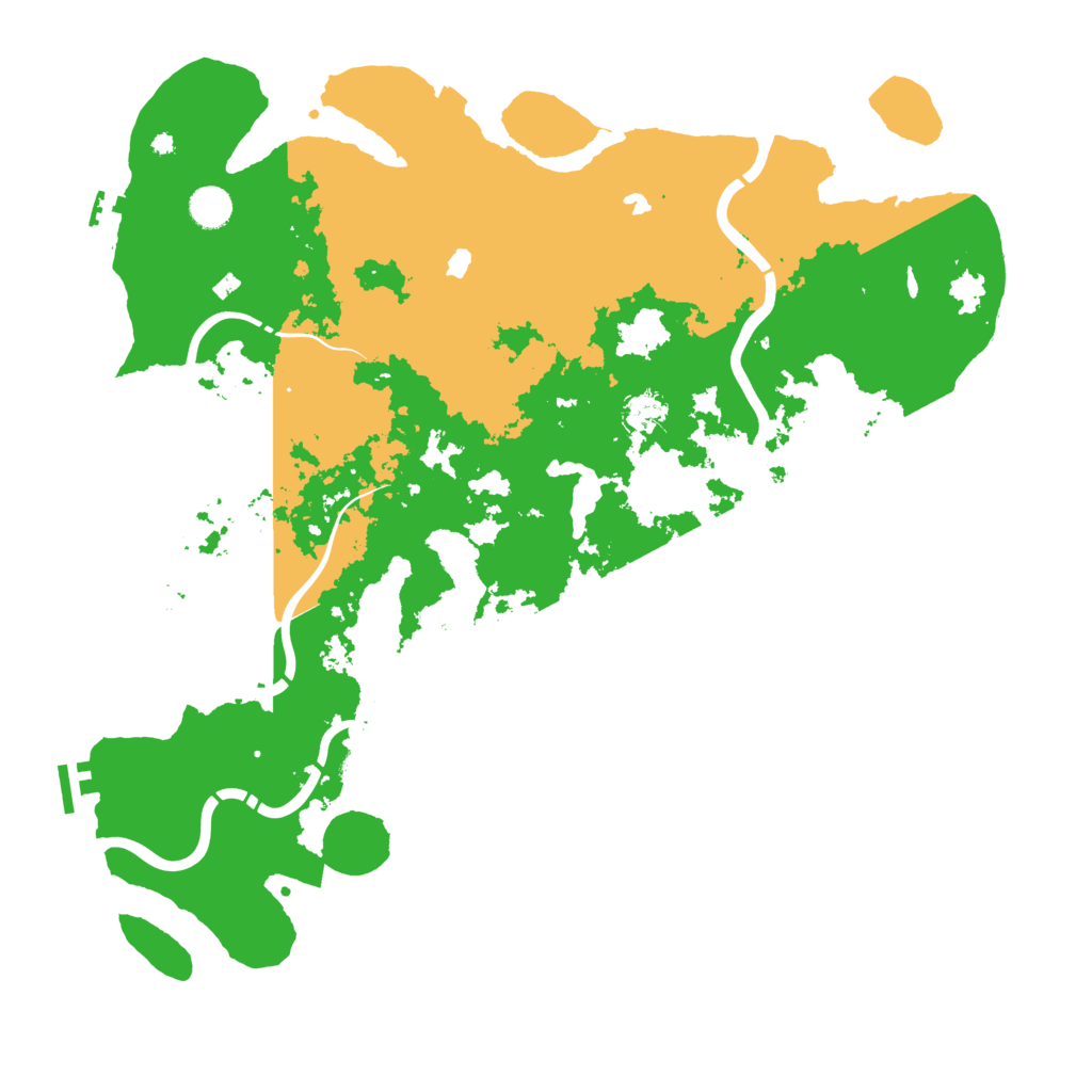 Biome Rust Map: Procedural Map, Size: 4500, Seed: 1544358000
