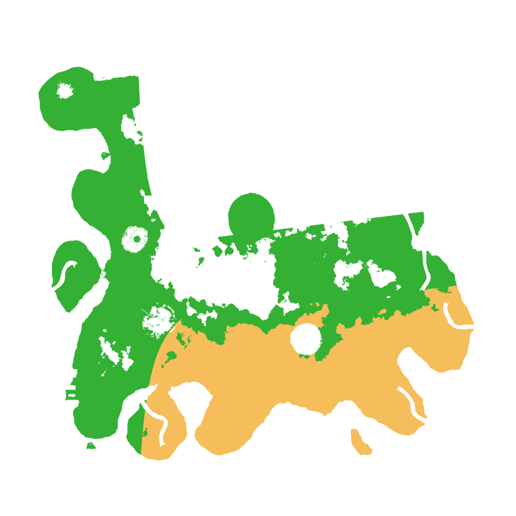 Biome Rust Map: Procedural Map, Size: 3000, Seed: 938251011