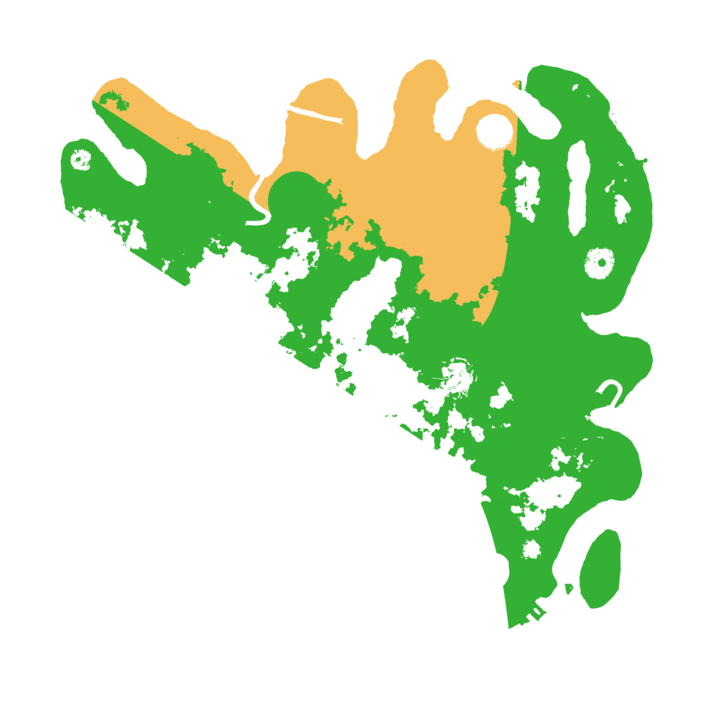 Biome Rust Map: Procedural Map, Size: 3500, Seed: 1515312161