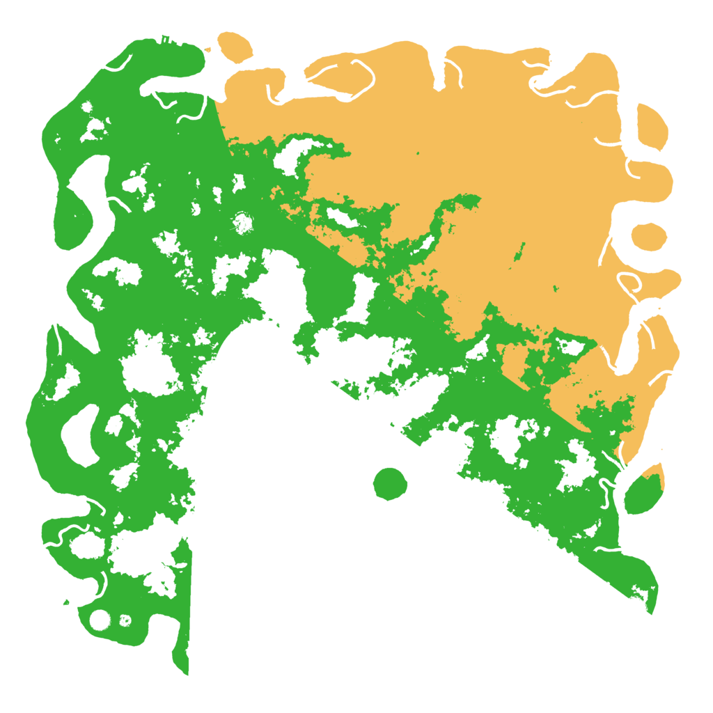 Biome Rust Map: Procedural Map, Size: 6000, Seed: 568079100