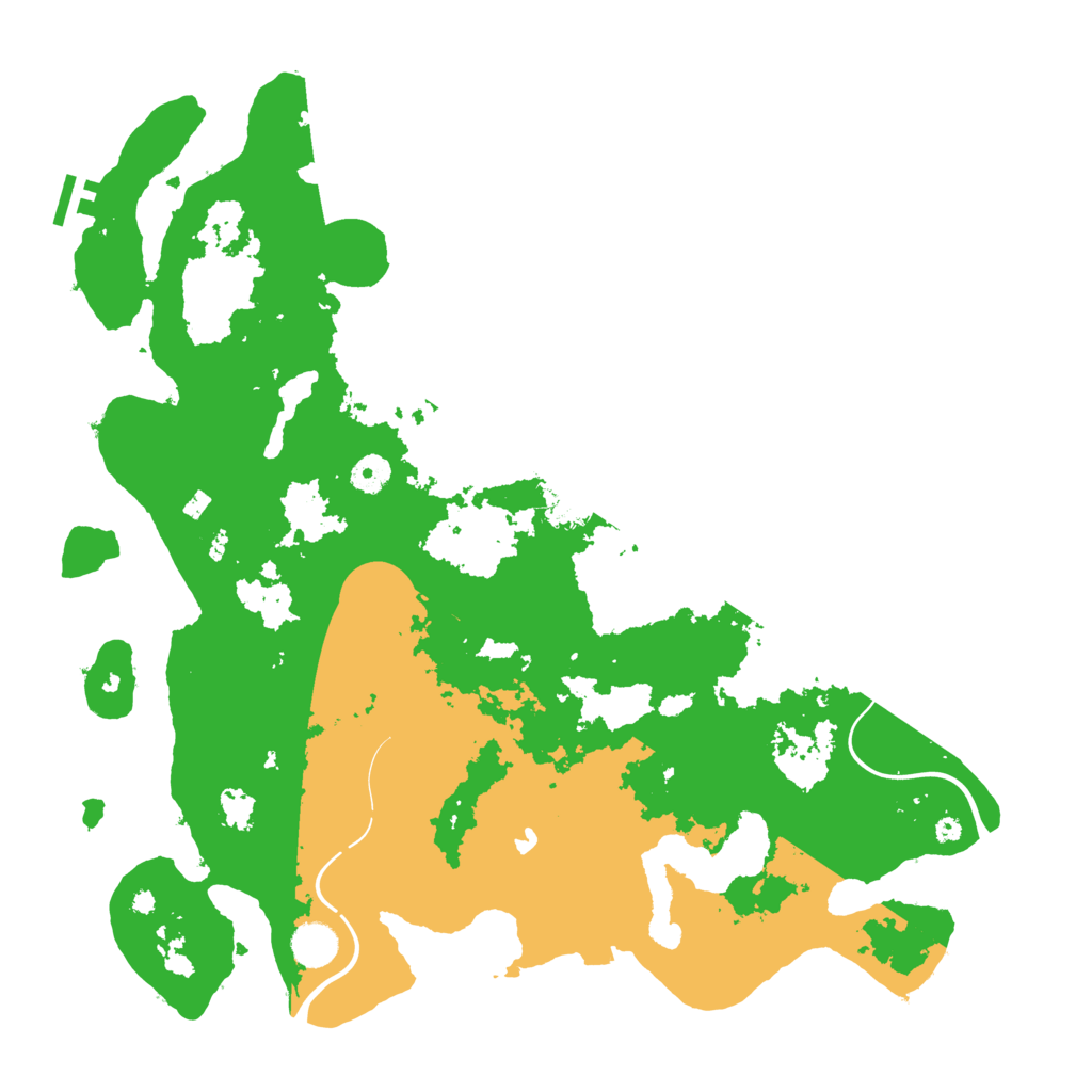 Biome Rust Map: Procedural Map, Size: 4250, Seed: 911290087